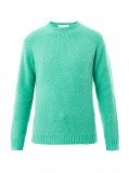 HERO CONSUME RICHARD NICOLL WAFFLE KNIT ANGORA BLEND SWEATER