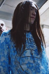 ASTRID ANDERSEN AW14 HERO MAGAZINE HARRY CARR BACKSTAGE