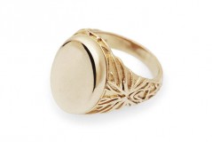 HERO CONSUME HARLOT AND BONES POISON SIGNET RING