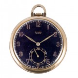 HERO CONSUME ROLEX YELLOW GOLD POCKET WATCH C1930s