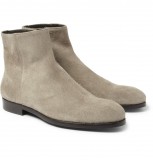 HERO CONSUME ALEXANDER MCQUEEN BRUSHED SUEDE BOOTS