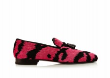 HERO CONSUME TOM FORD CHESTERFIELD TIGER VELVET JACQUARD EVENING SLIPPER
