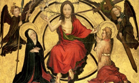 Unknown North German artist, active early 15th century, 'The Last Judgement' © 2014 the State Hermitage Museum. Courtesy Booth-Clibborn Editions