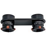 HERO CONSUME Cartier Paris Art Deco Black Lacquer Coral Diamond Binoculars