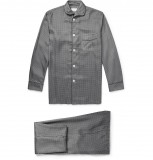 HERO CONSUME KINGSMAN TURNBULL AND ASSER POLKA DOT SILK PYJAMAS