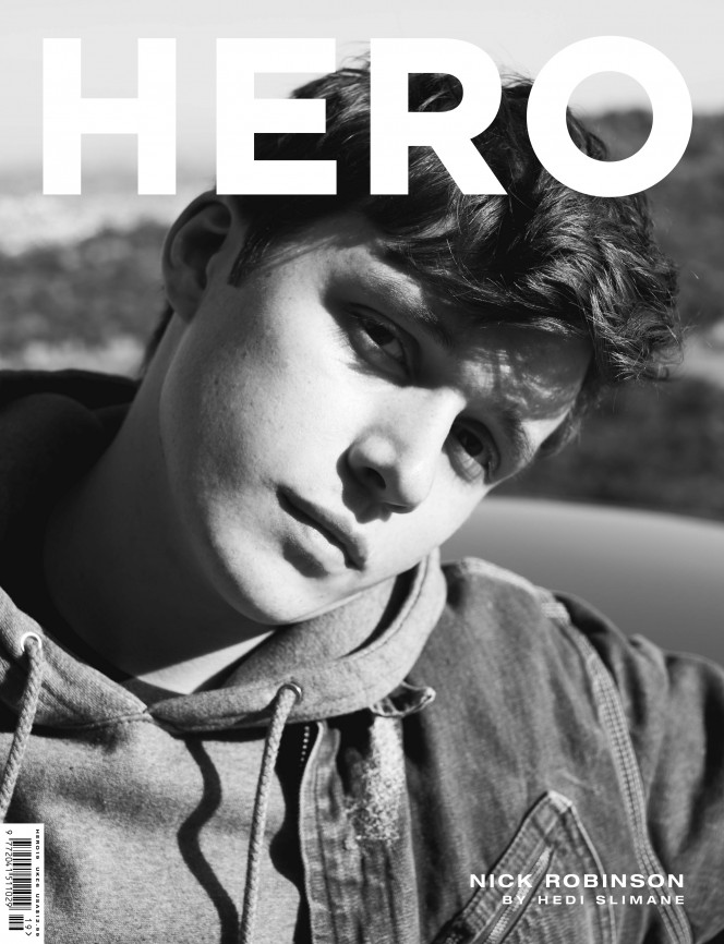 Nick Robinson By Hedi Slimane For Hero 19 Out Today Hero Magazine A Fresh Perspective