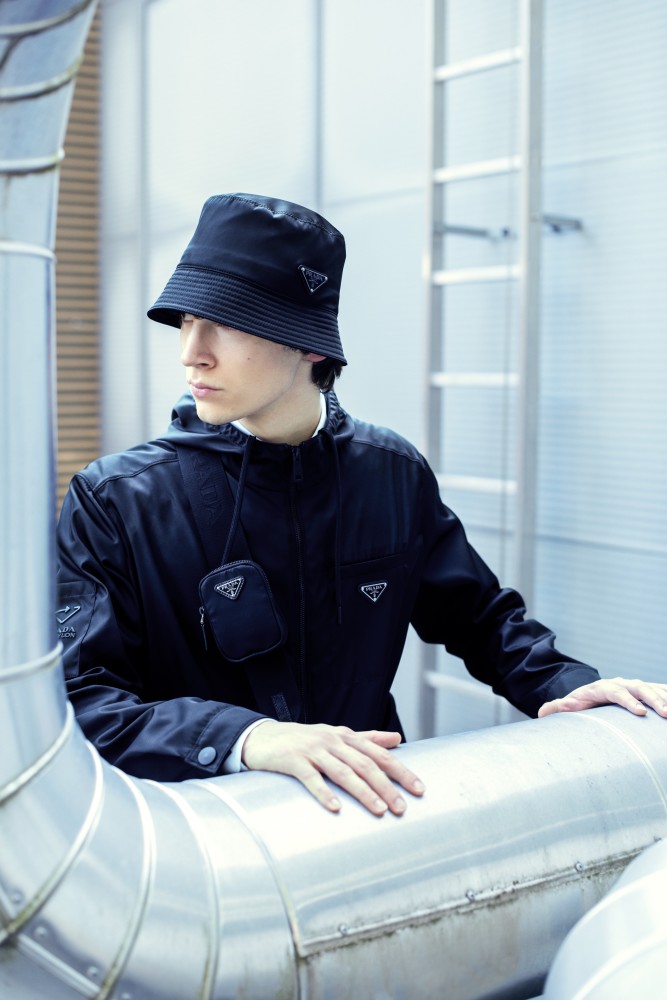 prada bucket hat selfridges